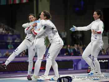 Olimpiadi, favoloso oro per la spada a squadre femminile. Francia ko