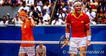 Griekspoor en Koolhof laten sterrenkoppel 'Nadalcaraz' zweten, maar gaan nipt onderuit