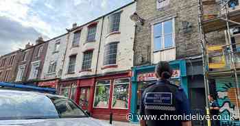Forensics teams descend on County Durham property after baby's skeleton discovered by contractors