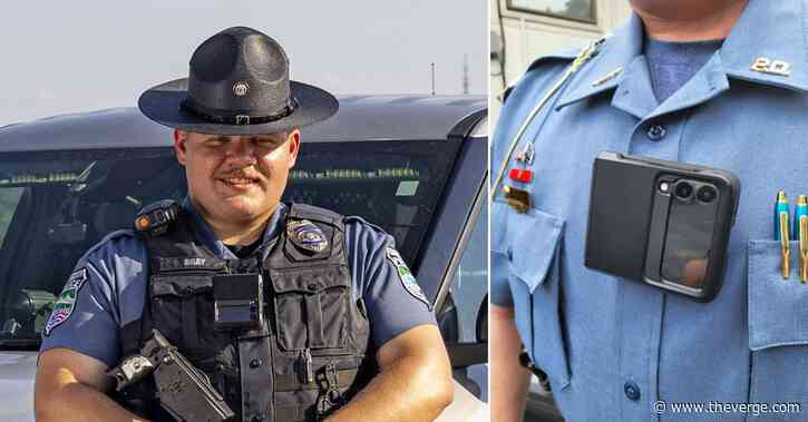 Samsung hypes the Galaxy Z Flip as a great police bodycam