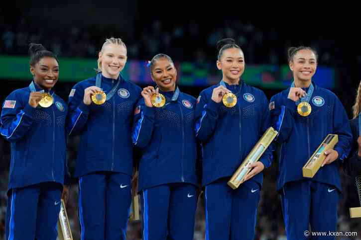 Fans react after USA women's gymnastics team wins in 2024 Olympic Games