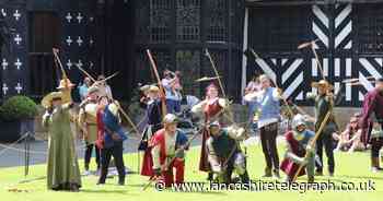 Samlesbury Hall hosts medieval skirmish for children