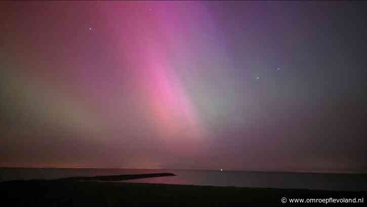 Flevoland - Hier in Flevoland moet je staan als je het noorderlicht wilt zien