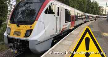 Train lines blocked after person hit near Waltham Cross