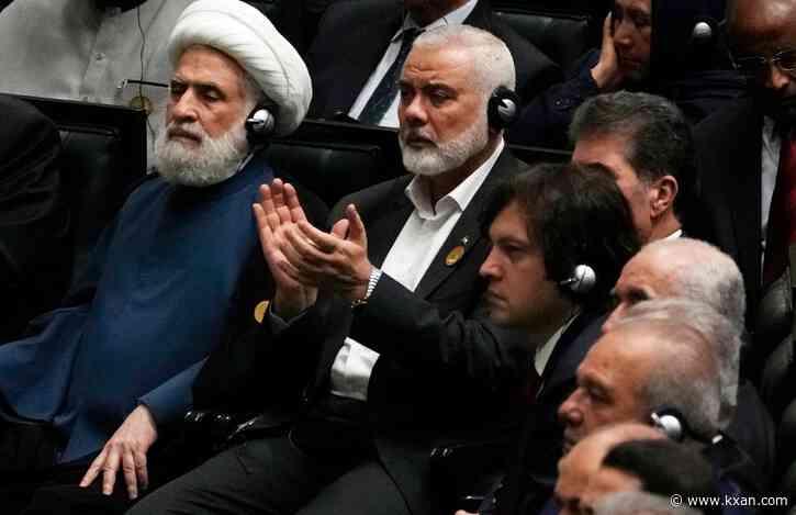 Iran's president condemns the killing of Hamas leader Ismail Haniyeh in Tehran