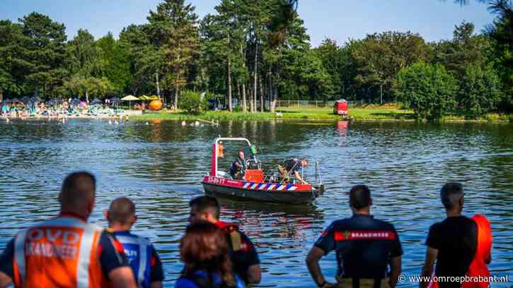Zoekactie naar vermiste man in zwemplas hervat, speciale zoekboot ingezet