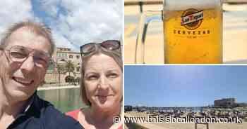 Brit couple flew to Mallorca for 8 hours just to sunbathe