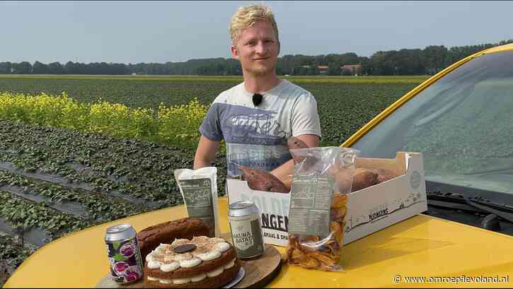 Noordoostpolder - Onverkoopbare zoete aardappelen uit Espel verwerkt tot chips, bier, cake, gebak en saus