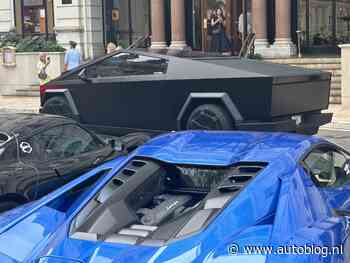 Gespot – Een Tesla Cybertruck (met kenteken!) in Monaco