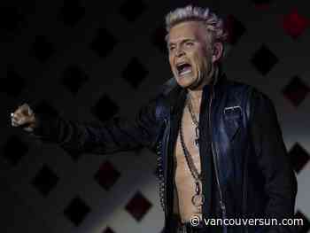 Billy Idol's Rebel Yell still resonates with fans at Rogers Arena