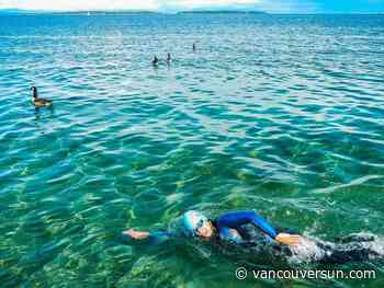 Raising money for Canuck Place Hospice, one swimming stroke at a time — for more than 50 hours
