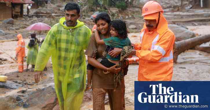 India landslides: death toll passes 100 with dozens feared missing