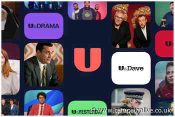 UKTV to unite ad-funded streaming brands under 'U' in 2024