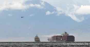 TSB report expected Wednesday on 2021 container ship fire off B.C.