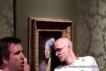 Activist opgepakt bij beklimmen van Manneken Pis