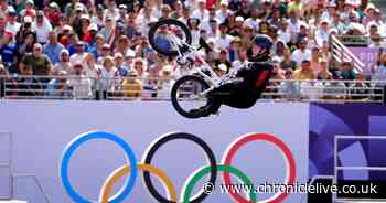 Kieran Reilly Olympics 'chaos' as BBC live broadcast cuts out during Gateshead BMX star's final
