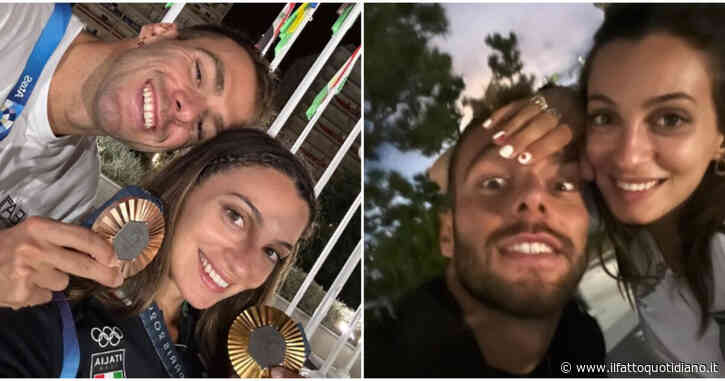 Olimpiadi 2024, Rossella Fiamingo e Gregorio Paltrinieri vincono “esattamente 14 minuti dopo” l’uno dall’altra. La storia di un amore nato clandestino