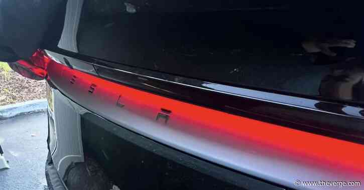 The redesigned Tesla Model Y ‘Juniper’ might have a new rear light bar