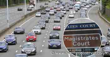 Watford man fined over children not wearing seatbelts on M25