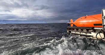 Robot Captures Pictures of the Dotson Ice Shelf in Antarctica