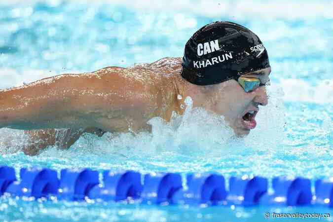 Canadian swimmer Ilya Kharun wins bronze in men’s 200m butterfly