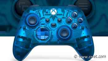 Retro-Inspired Transparent Sky Cipher Xbox Controller Available for Preorder