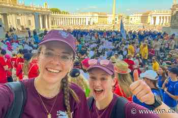 Messdienerinnen aus Münster zur Audienz beim Papst
