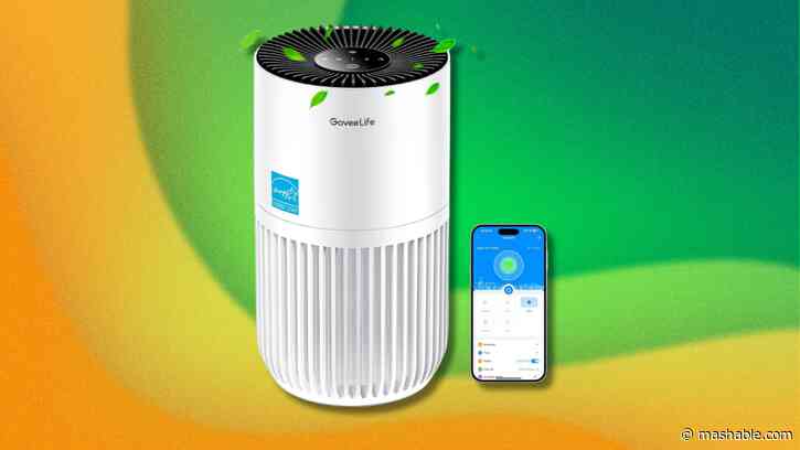 You can get a smart HEPA air purifier for your bedroom for $29 if you hurry