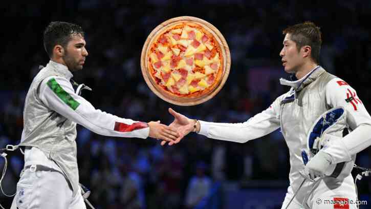 Hong Kong Pizza Hut offers free pineapple after Italy objects to Olympic win
