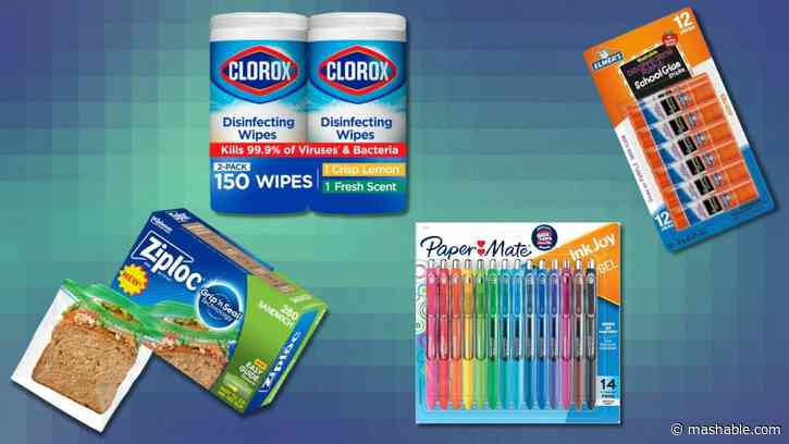 Spend $50 on school supplies at Amazon and save $10