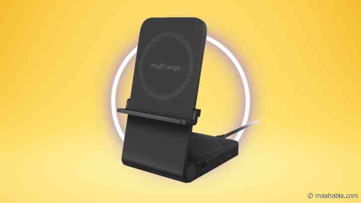 Declutter your space with this $24 multi-device wireless charging stand