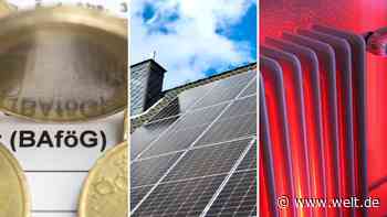 Heizung, Tempo 30, Bafög, Solarstrom – das ändert sich im August für Sie