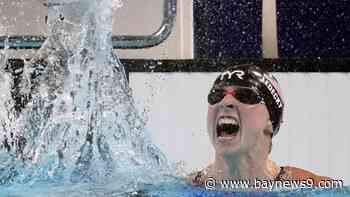 Katie Ledecky adds another swimming gold, winning 1500m freestyle