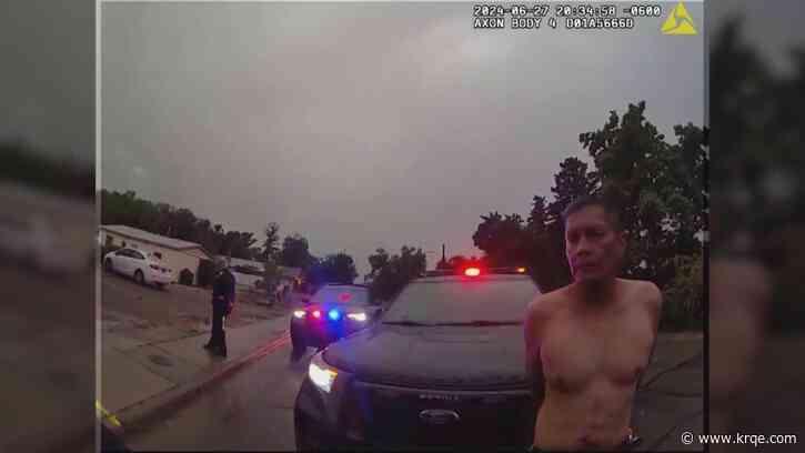 VIDEO: Farmington police arrest man, charge him with seventh aggravated DWI