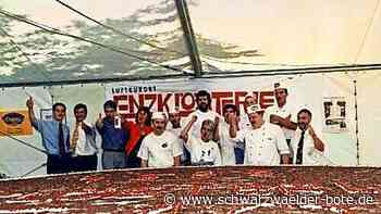 Weltrekord in Enzklösterle: Die größte Torte entsteht vor 25 Jahren