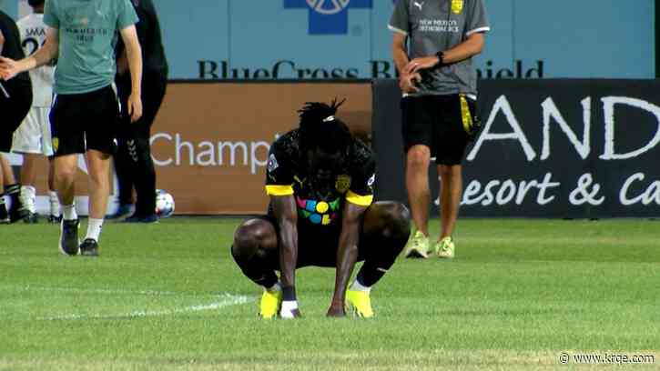 New Mexico United falls, loses unbeaten streak