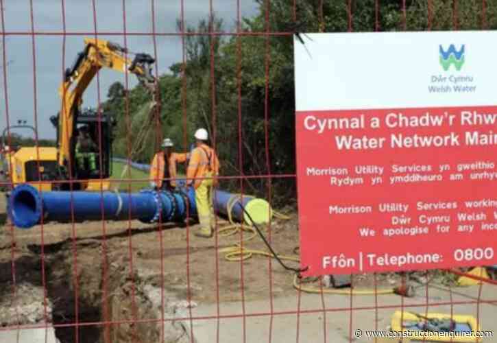 Welsh Water starts race for £750m mains upkeep