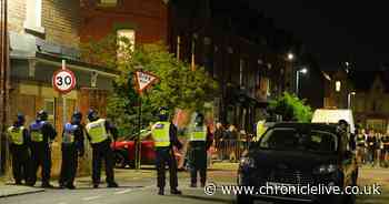 Eight people arrested after night of violence in Hartlepool which saw police officers attacked