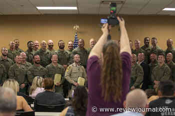 ‘Tremendous courage’: Las Vegas officers who helped shot colleague recognized