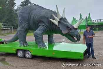 Tentoonstelling met levensgrote dinosaurussen houdt halt in Rijkevorsel