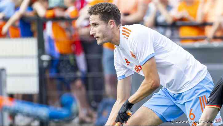 Almere - Jonas de Geus met hockeymannen naar olympische kwartfinales