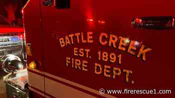 Mich. firefighter carried out of house fire after passing out