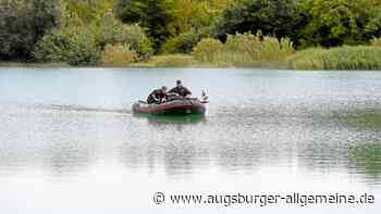 Die Vermisstensuche in Langweid in Bildern