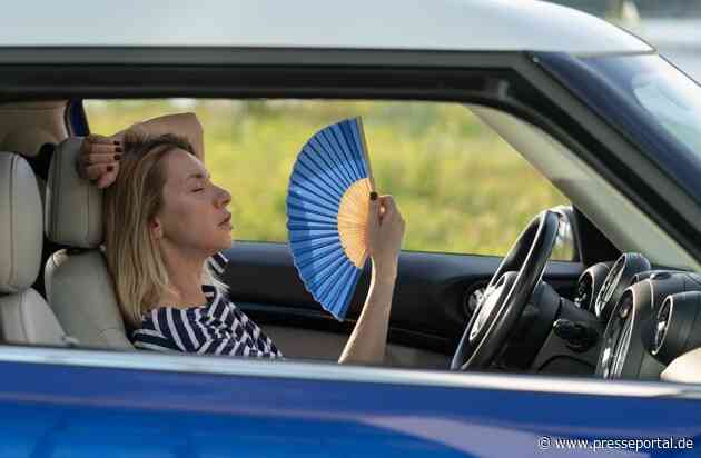 Hitzefalle Auto: So bleiben Autofahrer cool / Mehrheit der Deutschen ist bei hohen Temperaturen besorgt