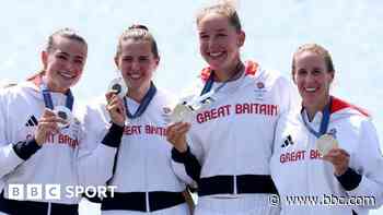 GB rowers claim three medals