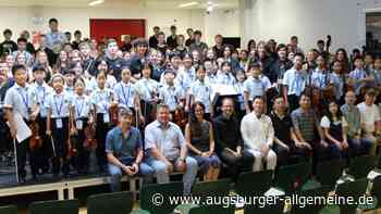 Chinesisches Schülerorchester besucht Landsberger Gymnasium