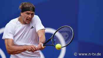 Nächste Tennis-Hitzeschlacht: Zverev leidet schwer und scheidet bei Olympia aus