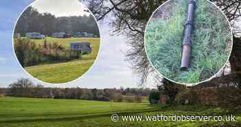 Garston Park litter cleared after 30 caravans evicted