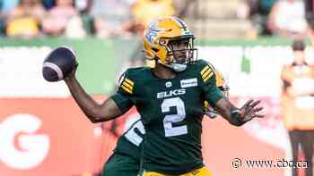 Niagara Falls QB Tre Ford to make his 1st start of CFL season for Edmonton Elks