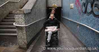 Croydon subway near to East Croydon station closed